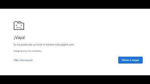 Vaya Se ha producido un error al mostrar esta página web│Google Chrome Error SOLUCIONADO