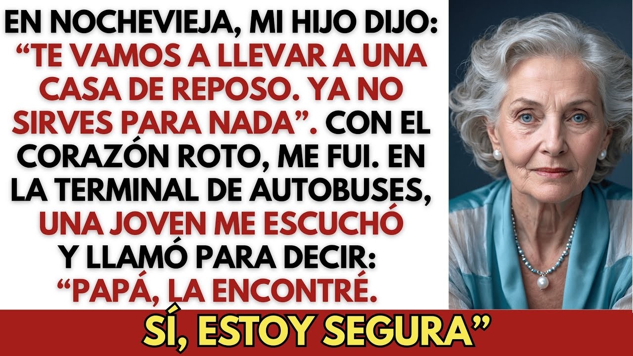 En Nochevieja Mi Hijo Dijo： “Te Llevaremos A Una Casa De Reposo”  Sonreí Y Cancelé Todo M