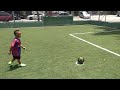 Levi imitando Cristiano Ronaldo