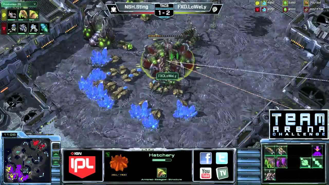 NSHoSeo vs FXO CIS - Game 4 - TAC3 WR2 - StrCraft 2