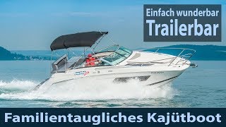Four Winns V255 Test Fahrbericht 4K