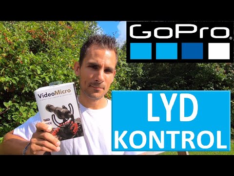 Video: Optager gopros lyd?