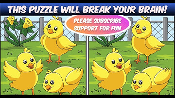 "This Puzzle Will Break Your Brain! 🤯 | Spot the Difference Challenge!" [ find the difference ]