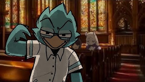 Berdly’s stupid pose (DELTARUNE animatic)