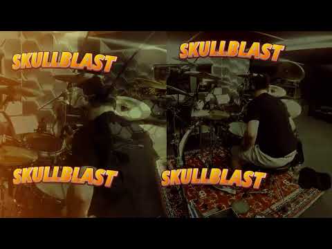 Assassin 🔥 SKULLBLAST - “Burn” Drum Playthrough | Assassin Drummer in Action! 🔥 (New SKULLBLAST EP)