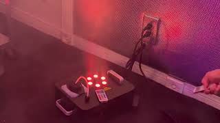 1000W Vertical Fog Machine with 6 LED Lights and Wireless Remote Review