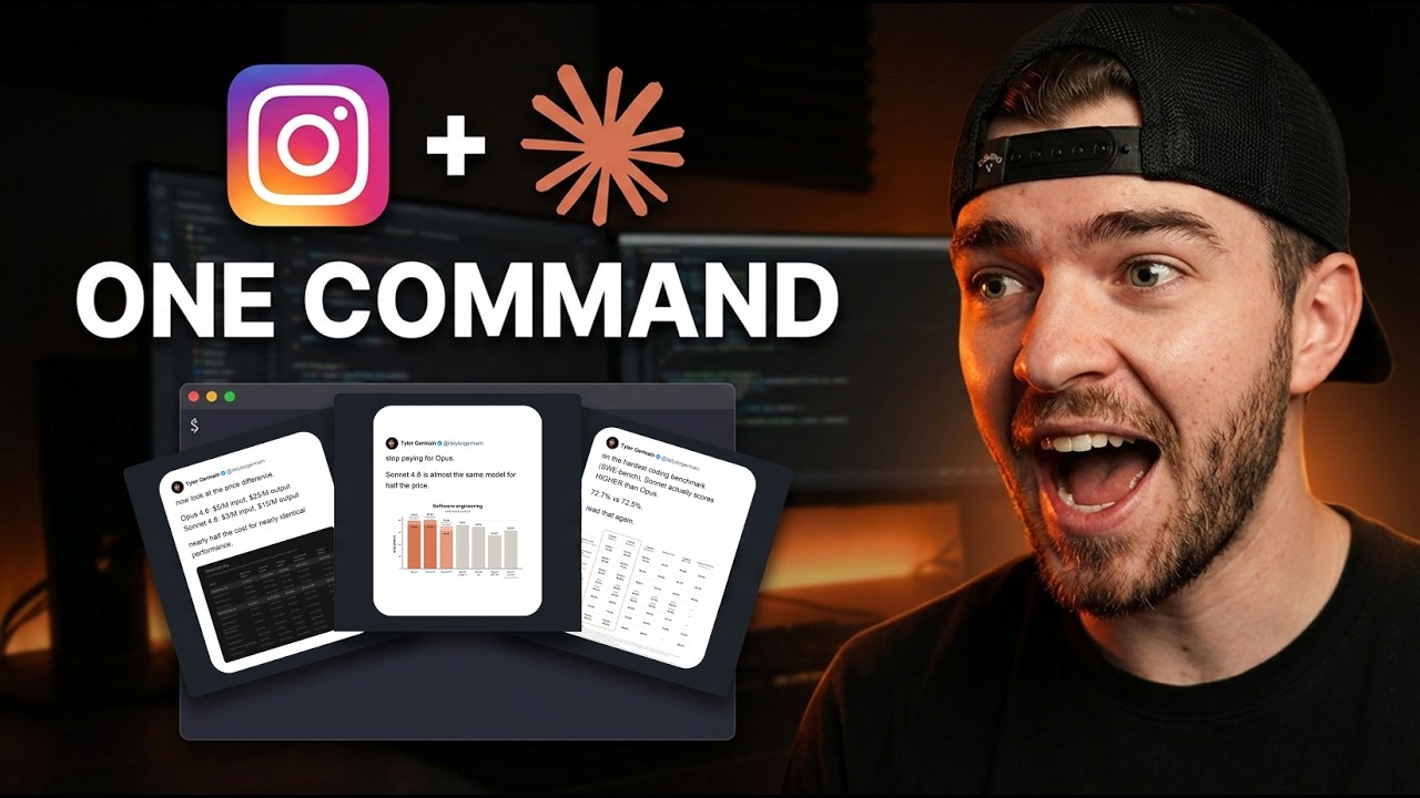 Instagram carousel generator workflow with Claude AI