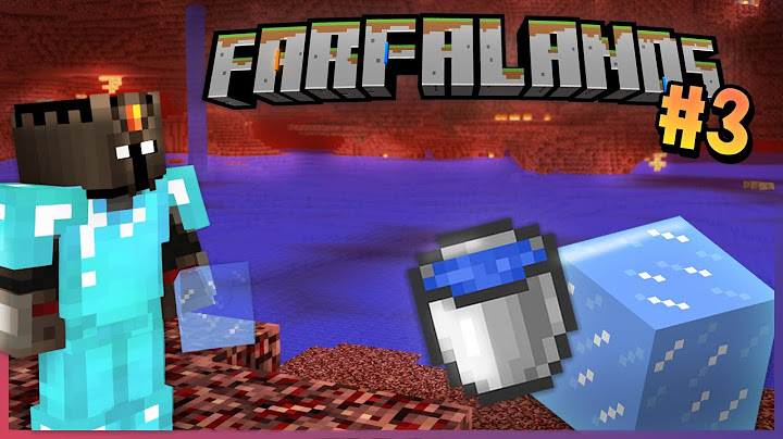 COLOQUÉ AGUA EN EL NETHER | Farfalands #3