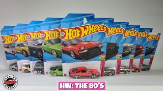 Hot Wheels The 80's 2023  The Complete Set