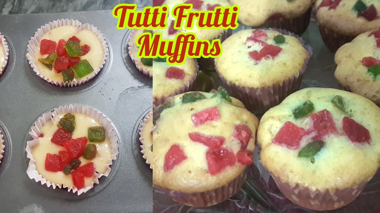 Delicious Tutti Frutti Muffins || Muffins Recipe || MiMi&amp;#39;s Kitchen ...