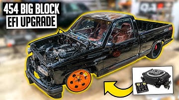 Chevy 454ss Holley Sniper EFI Install - OBS Chevy Big Block Shop Truck Ep. 3