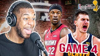 Pro Basketball Player Reacts To NUGGETS vs HEAT Game 4 Highlights | CAN THE HEAT TIE THE SERIES???