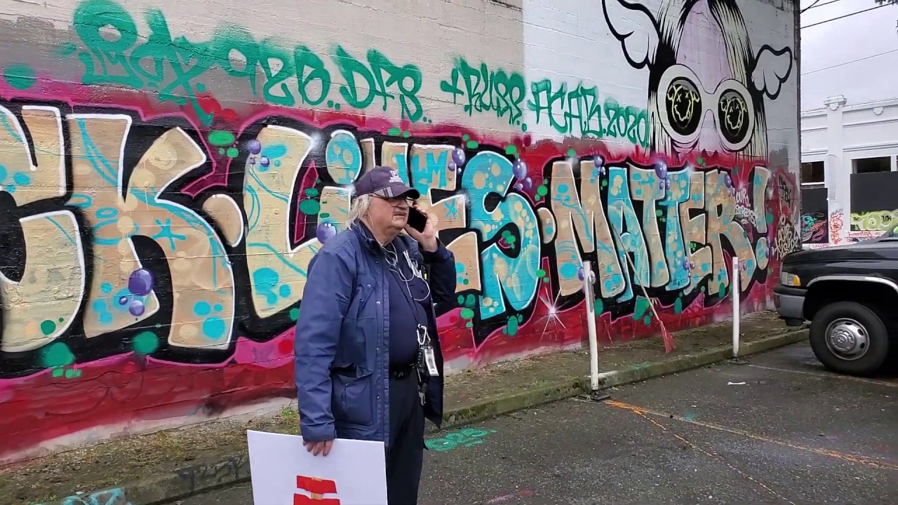 Seattle graffiti - YouTube