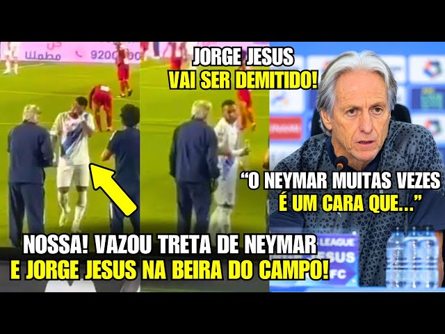 Neymar foi se perguntado se ele vai jogar contra a Colômbia Jorge Jesu