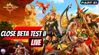 Monster Hunter Outlander (Android Gameplay Live) Day 21 #MHO #MHoulanders #MHOCBT2 #mhocbt2