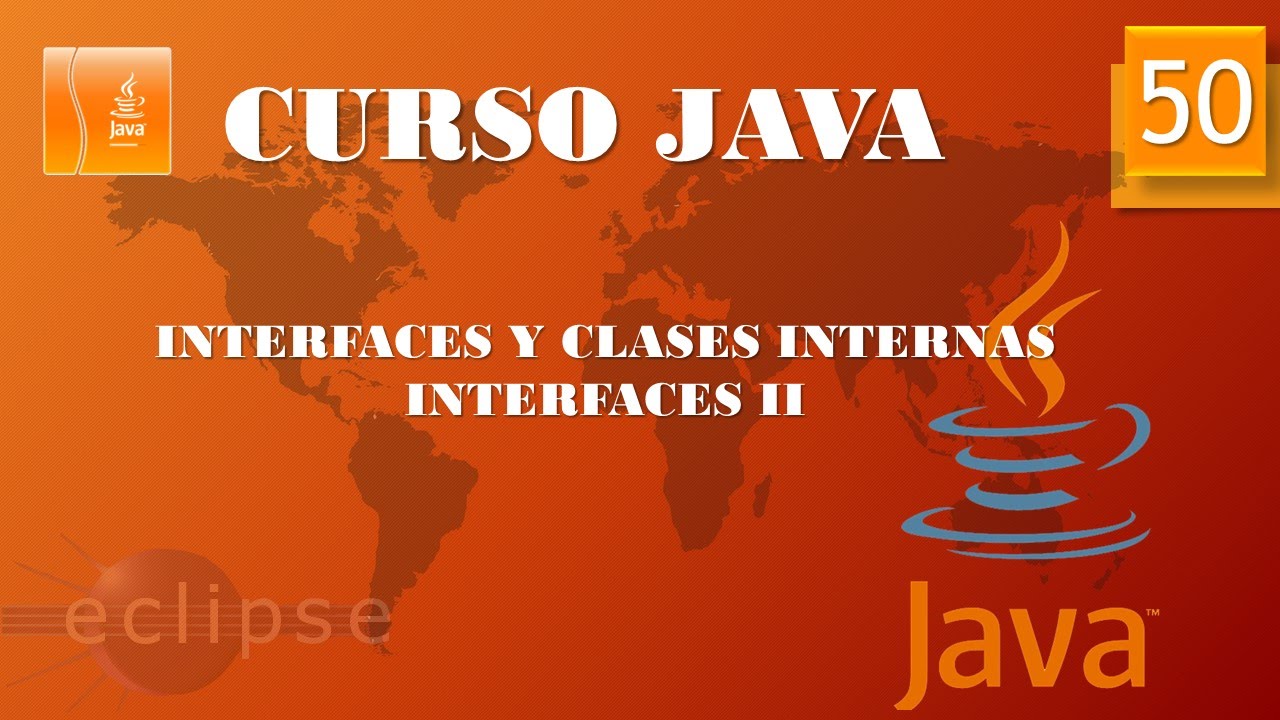 Curso Java. Interfaces y clases internas Interfaces II. Vídeo 50 - YouTube