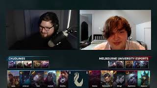 Chudlings vs Melbourne University Esports | TOR 2026 Group Stage screenshot 5