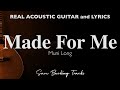 Made For Me - Muni Long (Acoustic Karaoke)