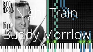 🎹 Night Train, Buddy Morrlow, Synthesia Piano Tutorial