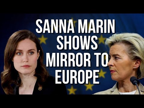 Finnish PM delivers a power packed message to "spineless Europe" Sanna Marin shows mirror to Europe