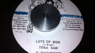 Tenor Saw - Lots Of Sign + Version chords