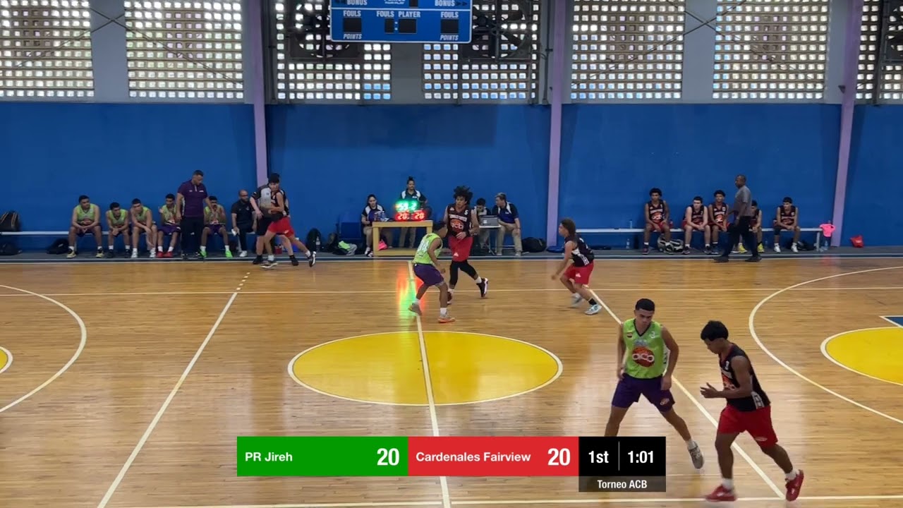 PR Jireh vs Cardenales Fairview Cat.17u Torneo ACB 2023.