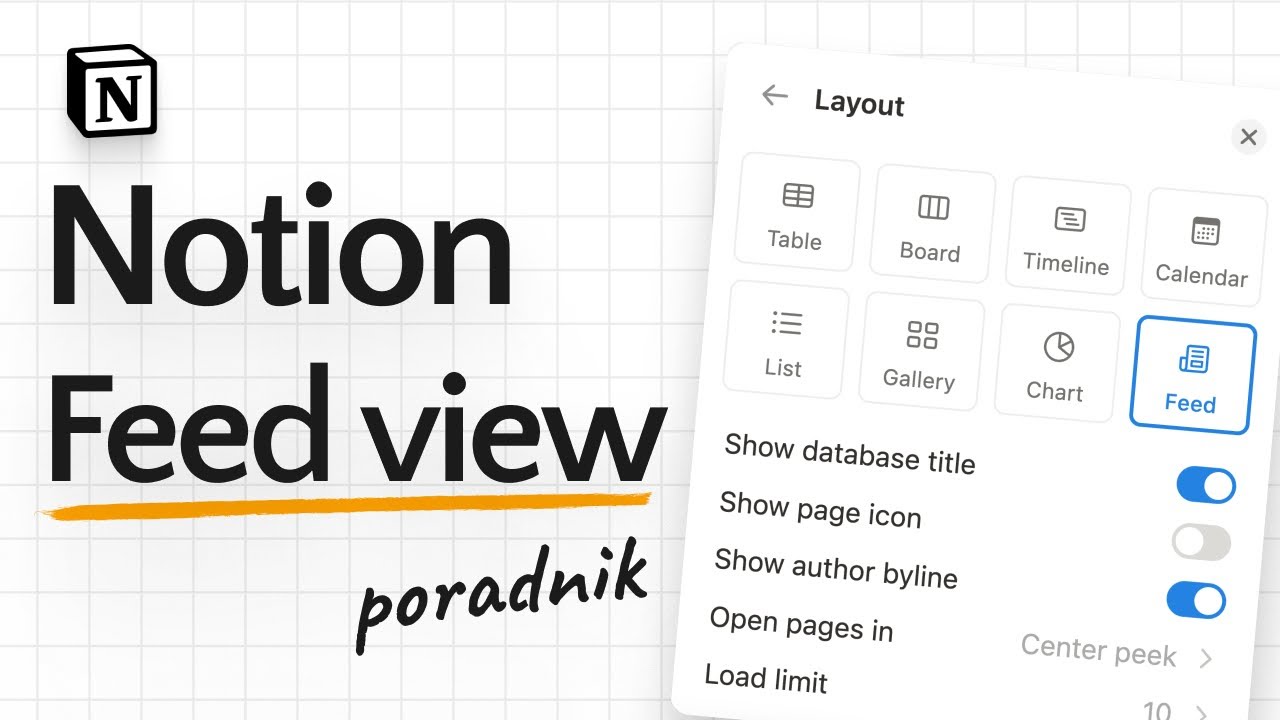 Feed View Notion Example FEED - Nowy widok w Notion (Poradnik + Zastosowania) - YouTube