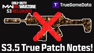 [WARZONE] Season 3 Reloaded EXACT Patch Notes! All Weapons Tested - What Changed? WZ, MWIII