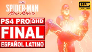 Spider-Man Miles Morales | Gameplay en Español Latino | FINAL | Parte 7 - No Comentado [PS4 Pro]