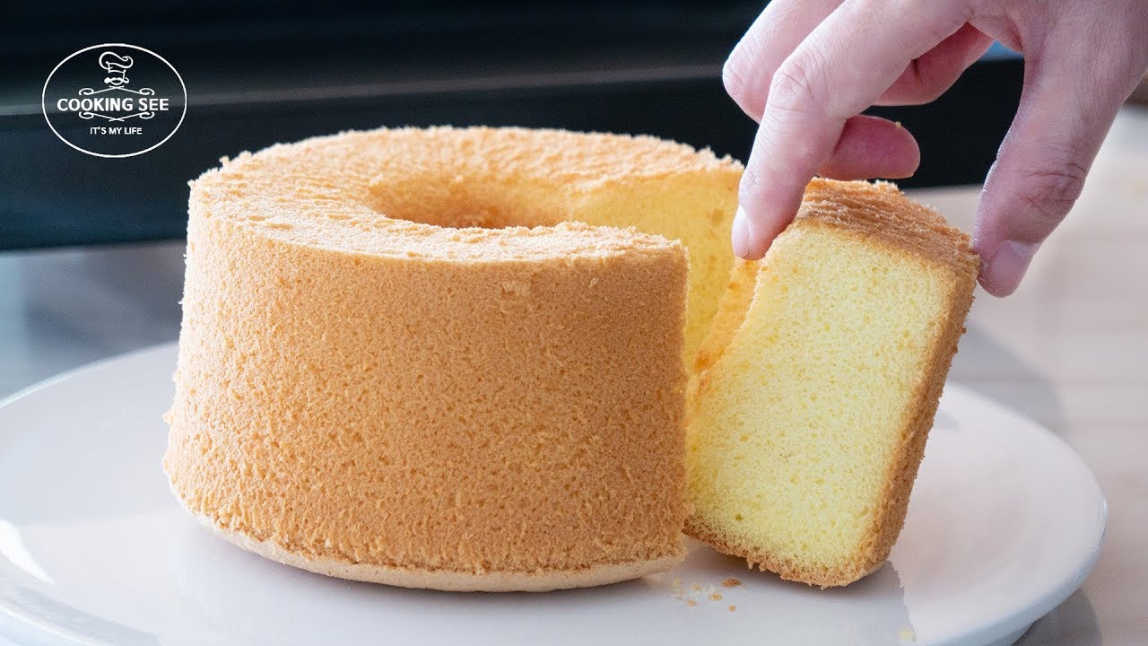 Как приготовить ванильный шифоновый торт / Основной рецепт пирога / Легкий рецепт пирога