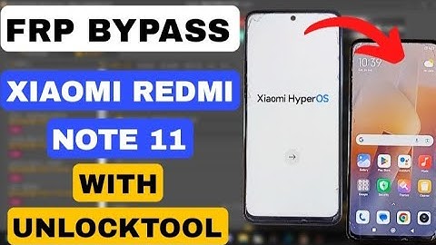 XIAOMI REDMI NOTE 11 FRP BYPASS TESTPOINT WITH UNLOCKTOOL 2025 | 🔥WORK 100%🔥