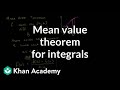 Mean Value Theorem and Average Value