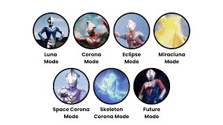 ALL ULTRAMAN COSMOS FORMS & TECHNIQUES EXPLAINED! #ultramancosmos #ultramanjustice #ultraman #tok...