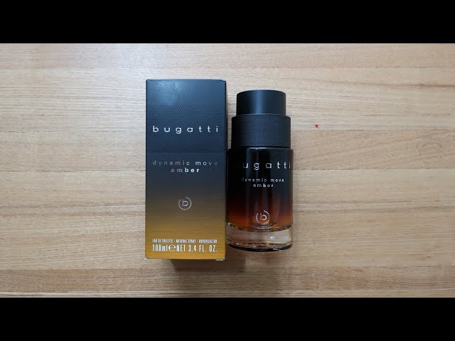 Bugatti Dynamic Move Amber Unboxing & First Sniff, Sweet Spices Floral Aromatic Amber Tobacco Woods!