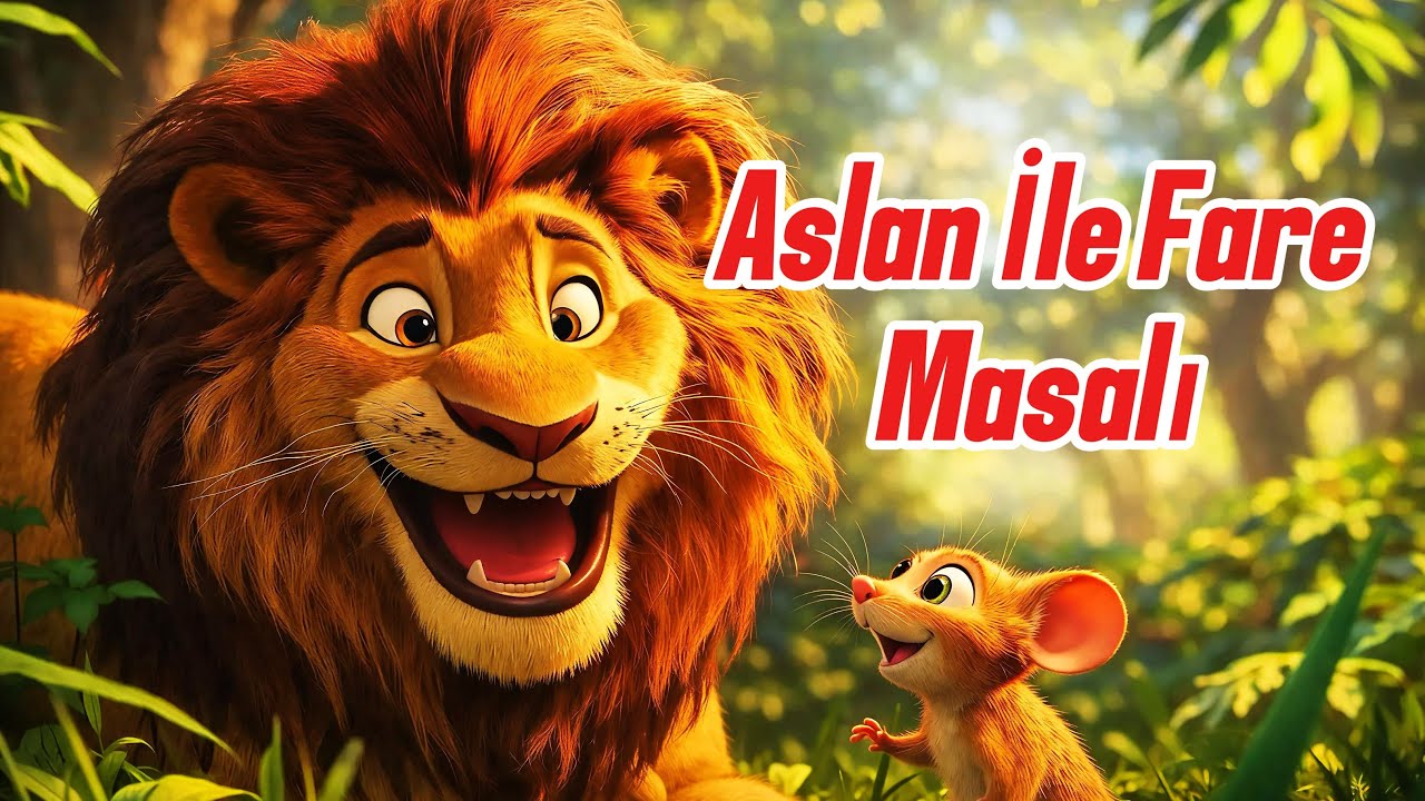 ASLAN İLE FARE MASALI | Dünya Klasikleri | Bir İyilik Masalı 