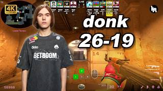 🔥donk (26-19) | avg 3.3K ELO | Dust2 POV | Aug 24, 2026