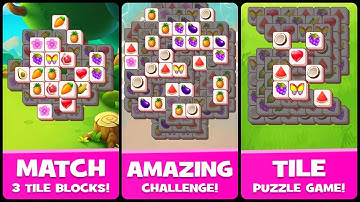 Tile Mahjong Master Zen Match Gameplay Video for Android Mobile