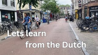 The Dutch are amazing at using bikes to move people around.   Europe 05   SD 480p