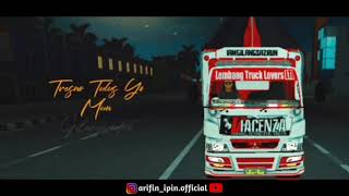 Story WA truk bussid - lagu; banyu moto