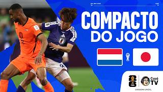 MELHOR JOGO ATÉ AQUI? DUELO ESPETACULAR ENTRE HOLANDA E JAPÃO | COPA DO MUNDO FIFA™ 2026 | COMPACTO