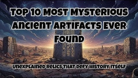 10 Ancient Artifacts That Shouldn’t Exist | Unsolved Mysteries & Lost Technologies