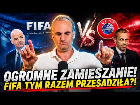 FIFA PRZEKROCZYŁA GRANICĘ! UEFA się odcina, to już otwarty konflikt