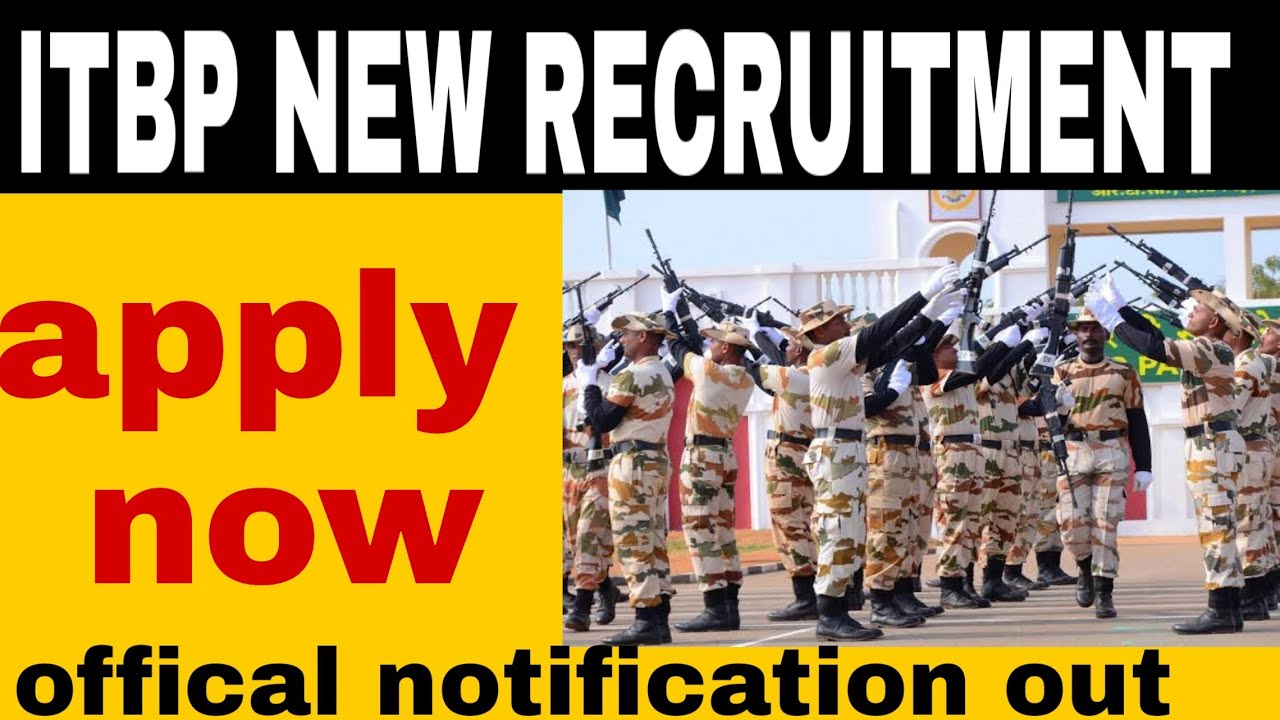 ITBP new recruitment 2021 || new job vacancies in 2021 ||