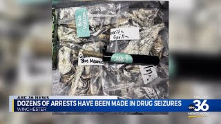 Six Month long narcotics investigation leads to dozens of arrests