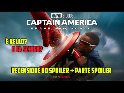 CAPTAIN AMERICA: BRAVE NEW WORLD - RECENSIONE NO SPOILER + SPOILER + POST CREDIT