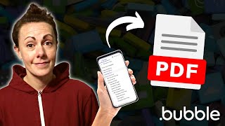 How to Create PDFs from your Bubble App