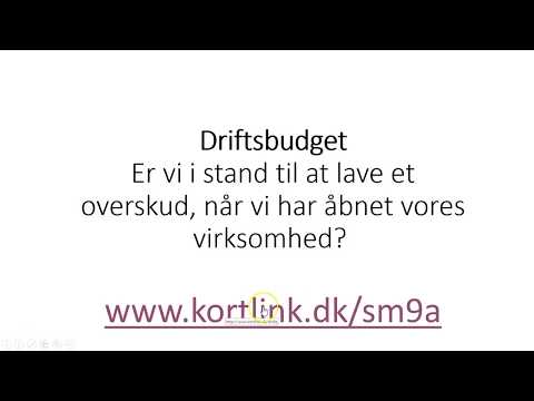 Video: Forskellen Mellem Hovedbudget Og Kontantbudget