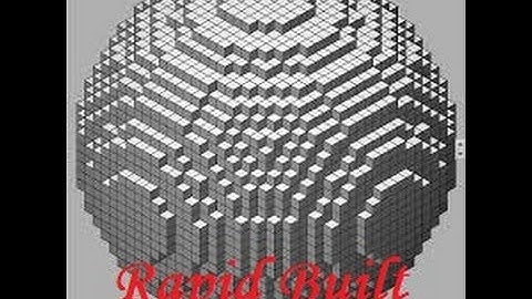 Minecraft PE- Playing with rapid build