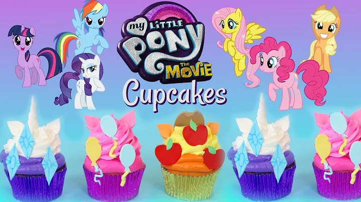 MY LITTLE PONY CUPCAKES PART 2 W/ KOALIPOPS (RARITY, APPLEJACK,PINKIE PIE)
