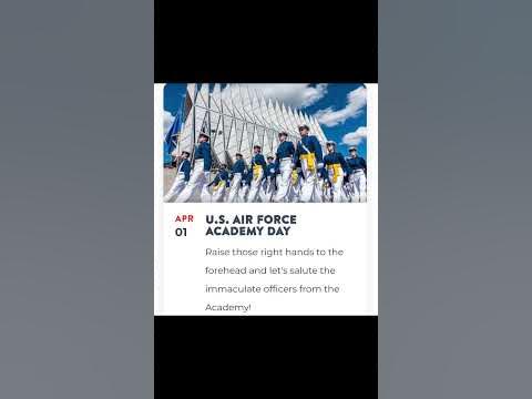 U.S. Air Force Academy Day 01 April - YouTube